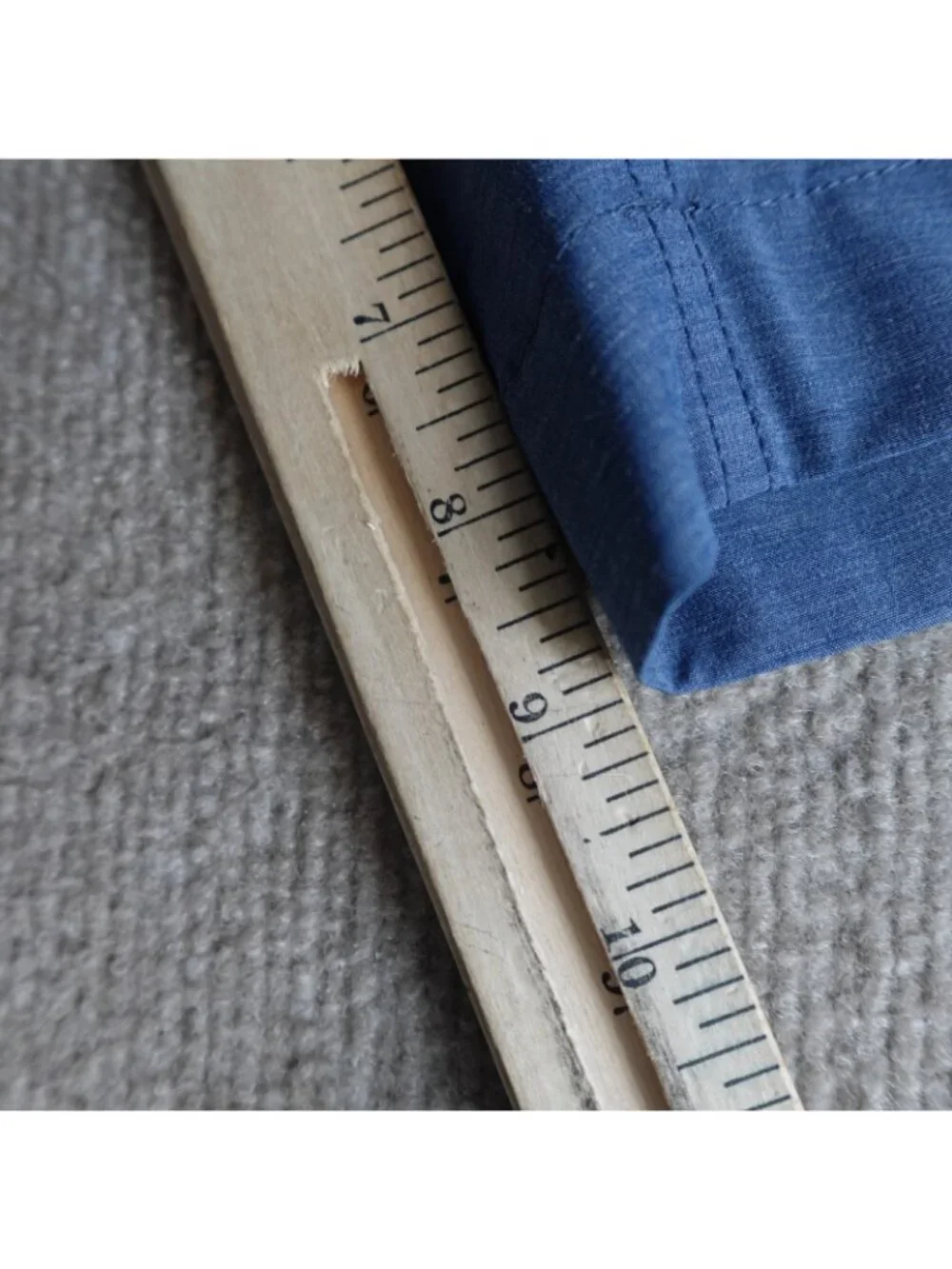 Faherty Mens Shorts 40 Blue Heather Hybrid Drawstring 8